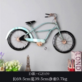 腳踏車-y15442-鐵雕壁飾系列-鐵材藝術